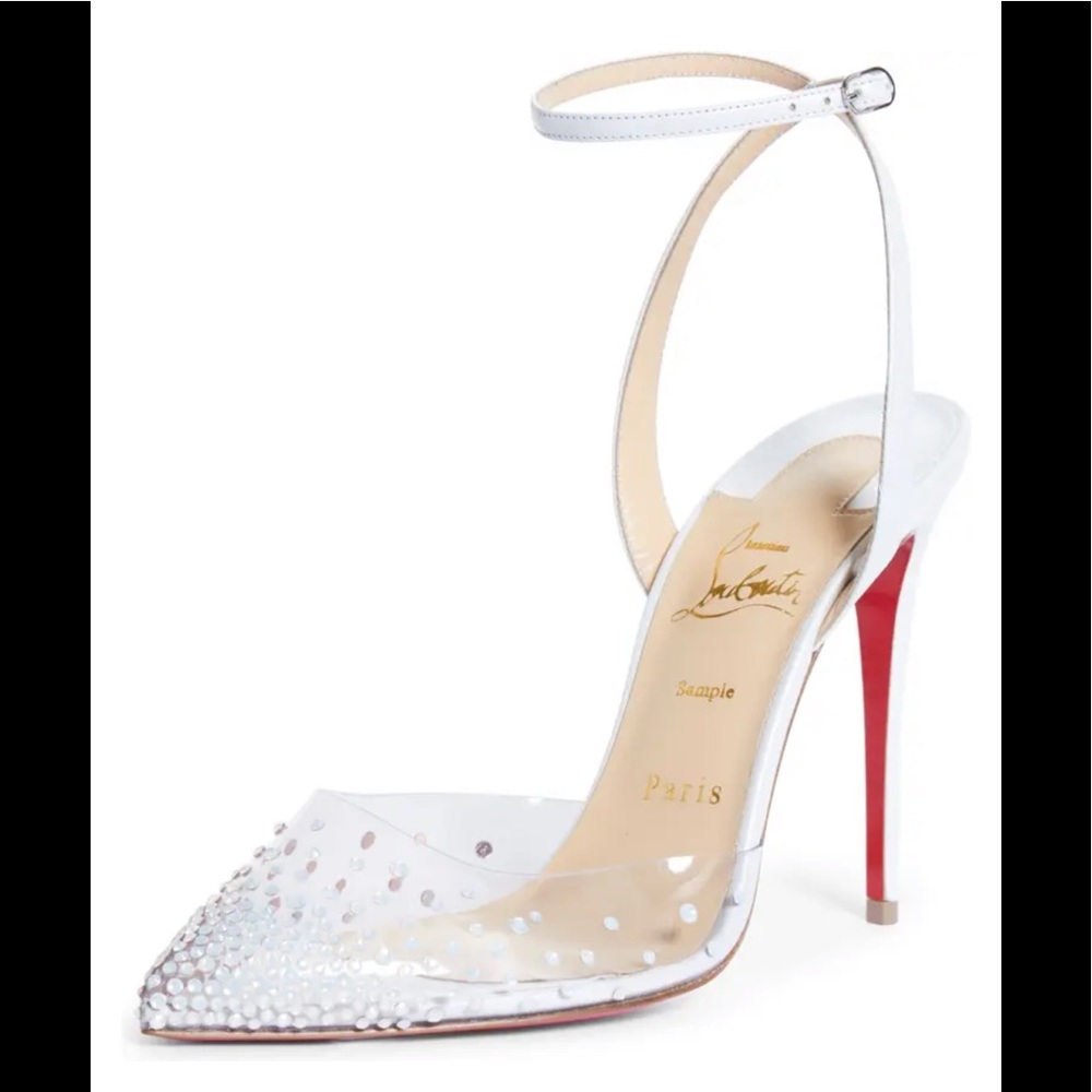 COPY - Christian Louboutin Spikaqueen Crystal Pump